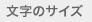 文字サイズ